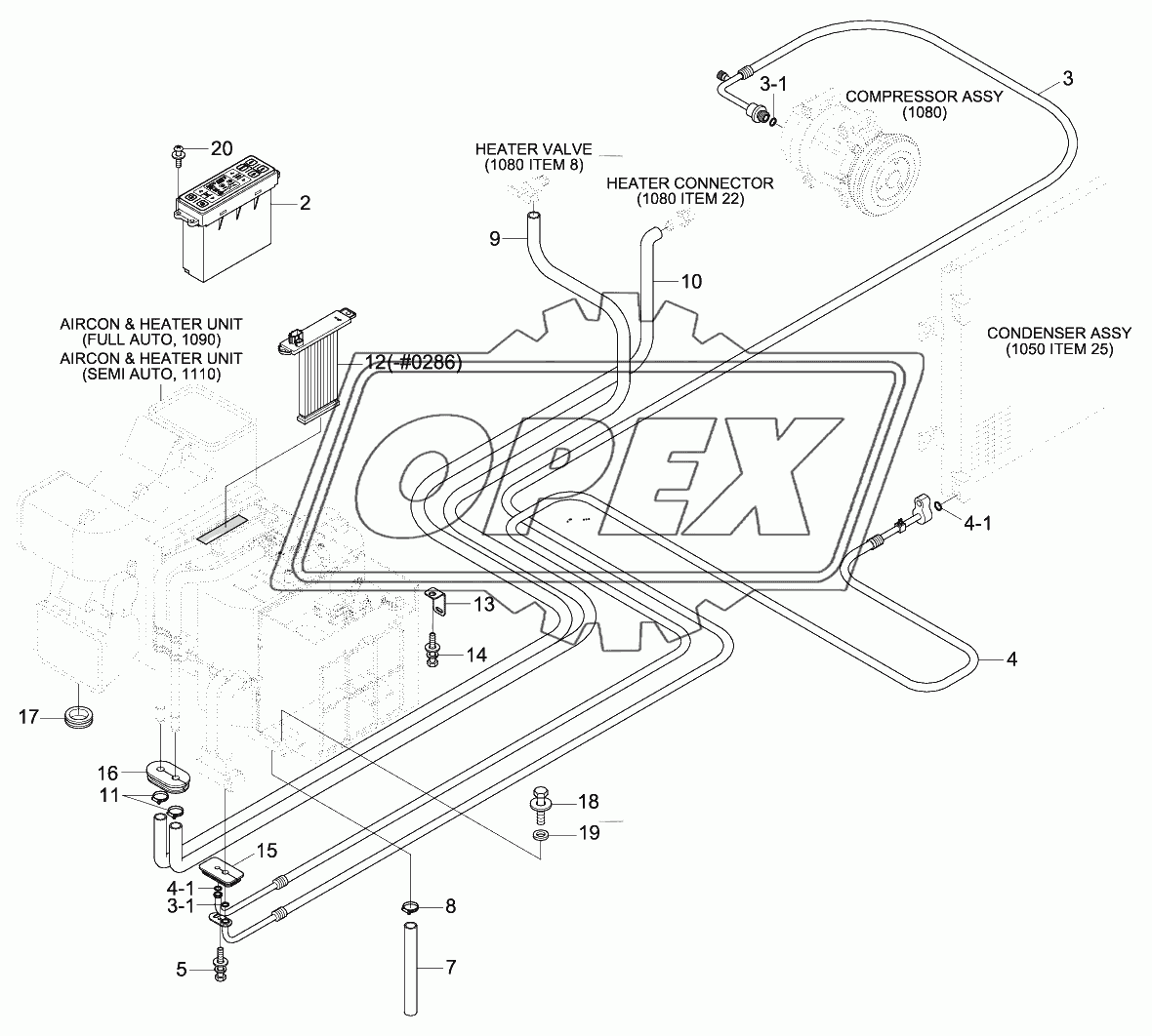 AIR CONDITIONER BOTTOM SUB