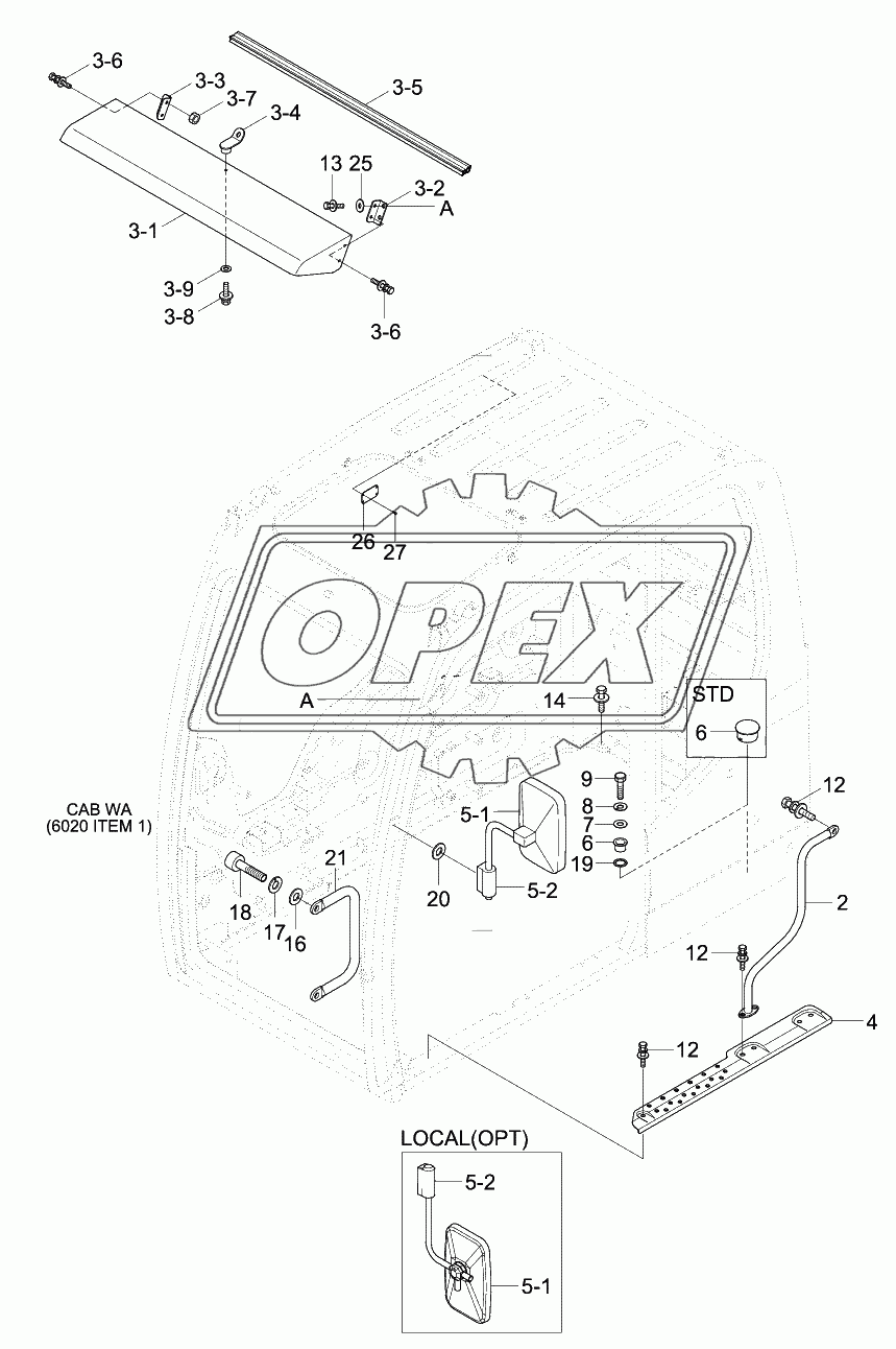 CAB MOUNTING