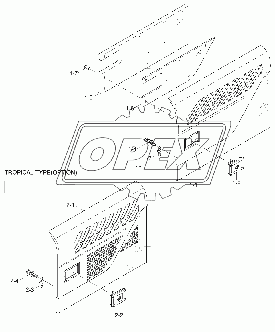 SIDE COVER ASSY (LH)