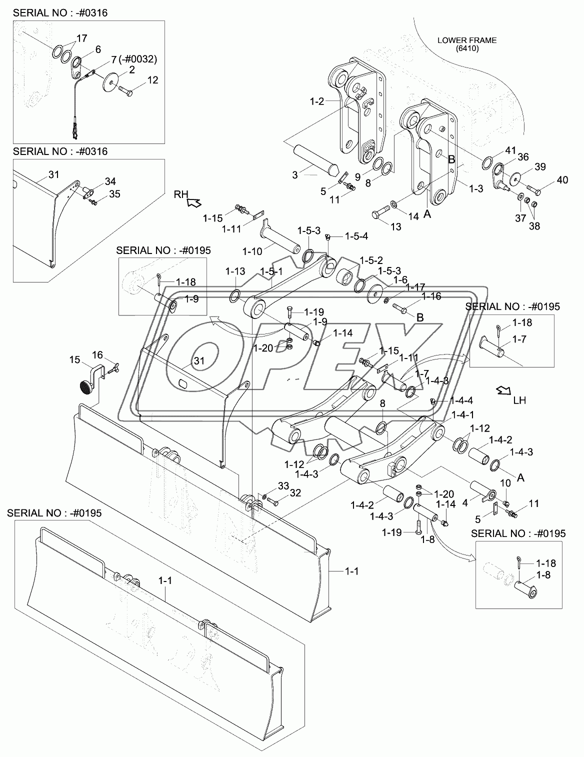 DOZER BLADE-FRONT