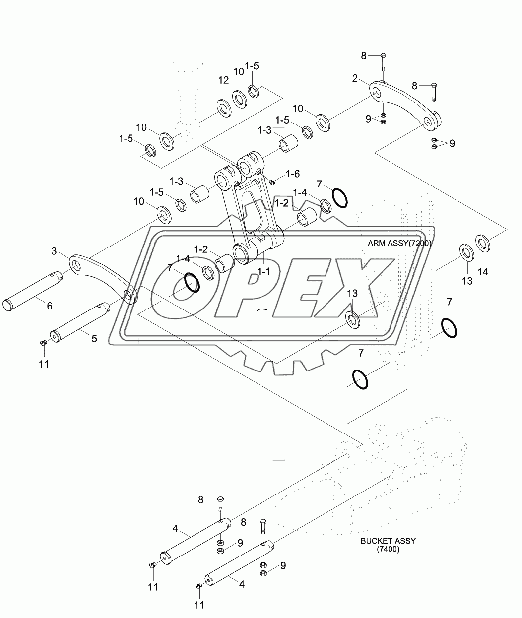 BUCKET CONTROL GROUP