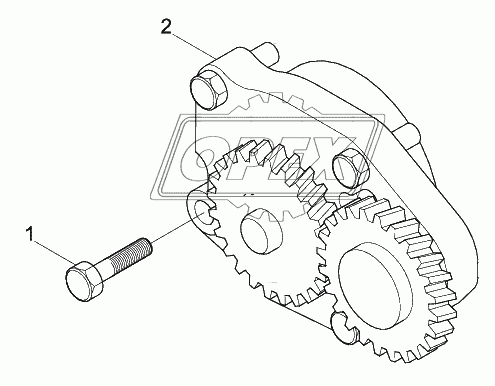 LUBRICATING OIL PUMP