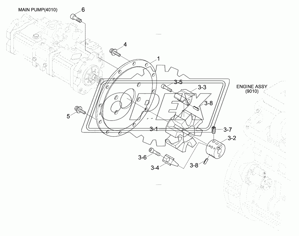 PUMP MOUNTING