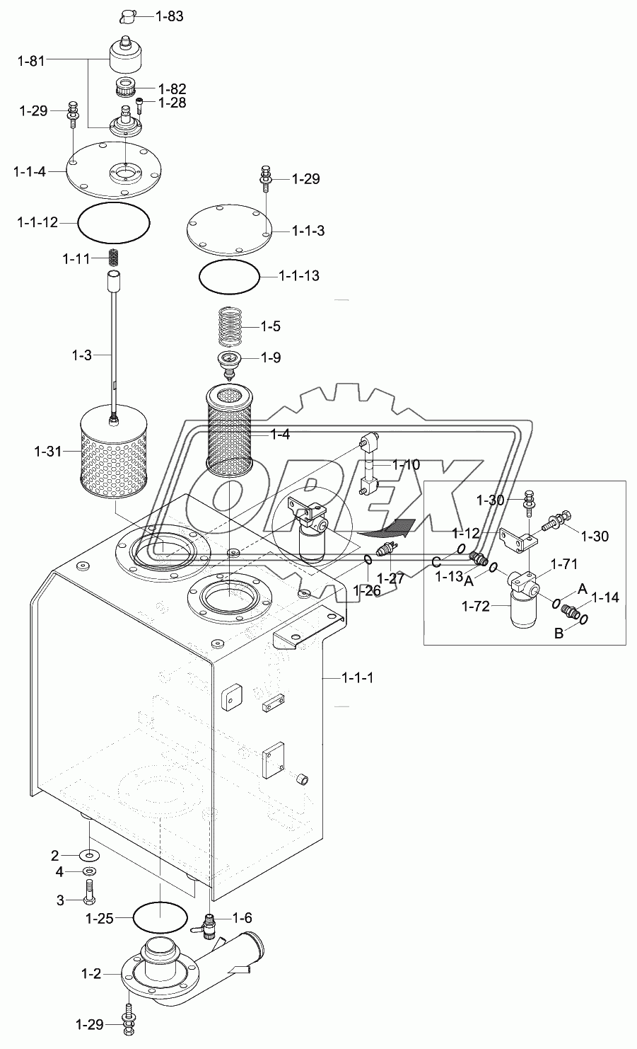 HYDRAULIC TANK