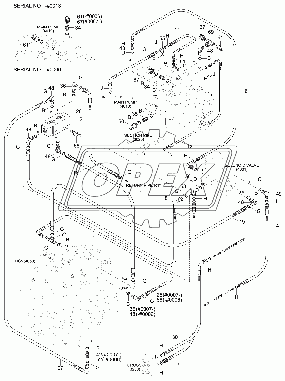 PILOT HYD PIPING (BASE 2)