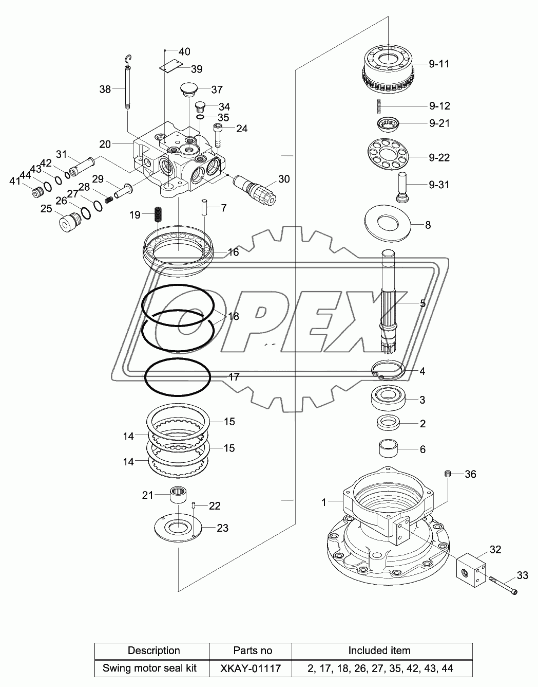 SWING MOTOR