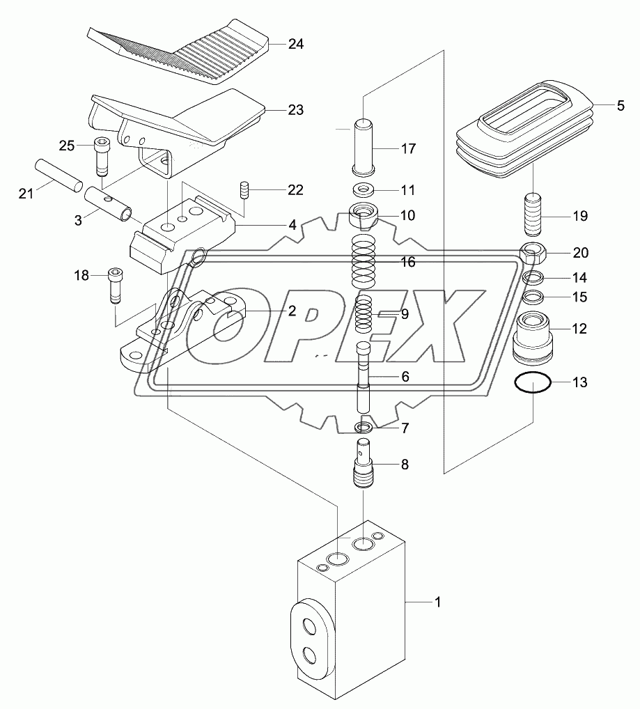 ACCELERATOR PEDAL (2 WAY, OPTION)