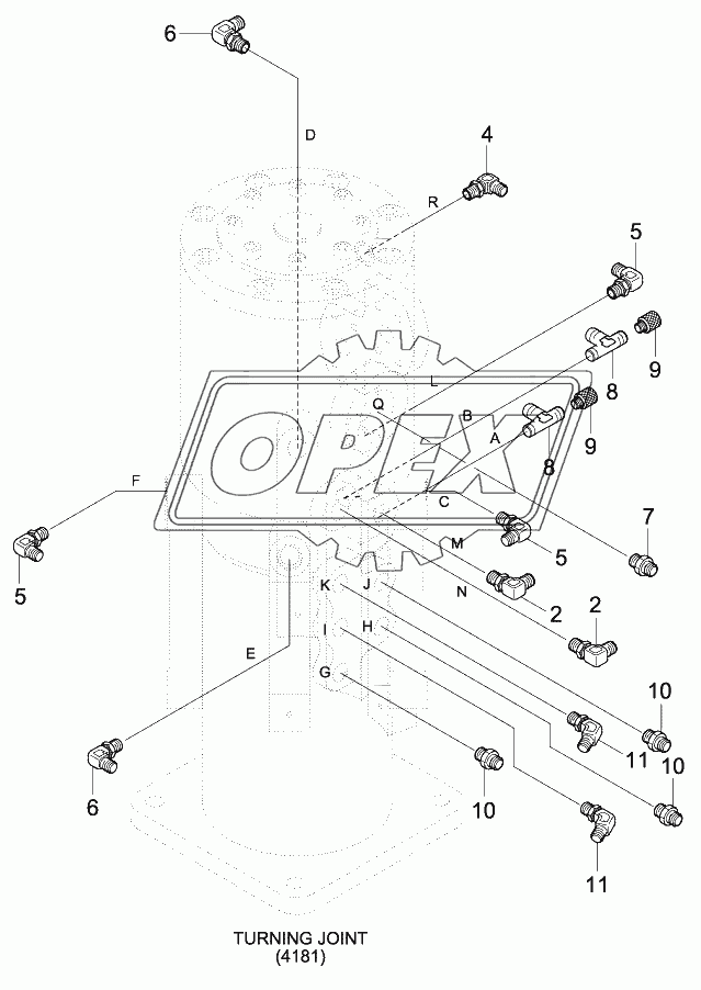 TURNING JOINT SUB ASSY (#0310-)