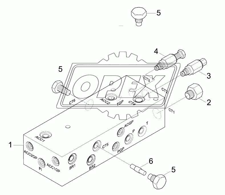 BRAKE SUPPLY VALVE