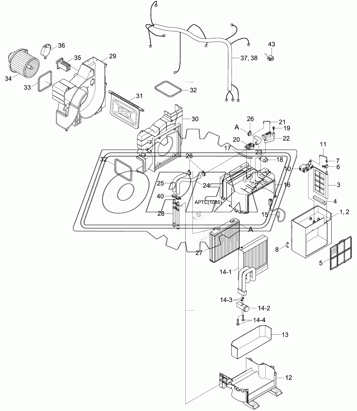 AIRCON & HEATER UNIT