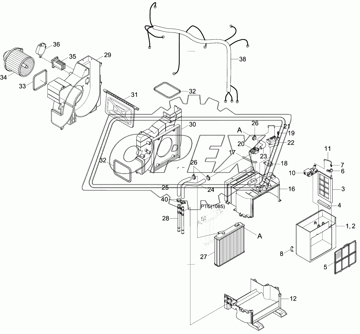 HEATER UNIT (SEMI AUTO)