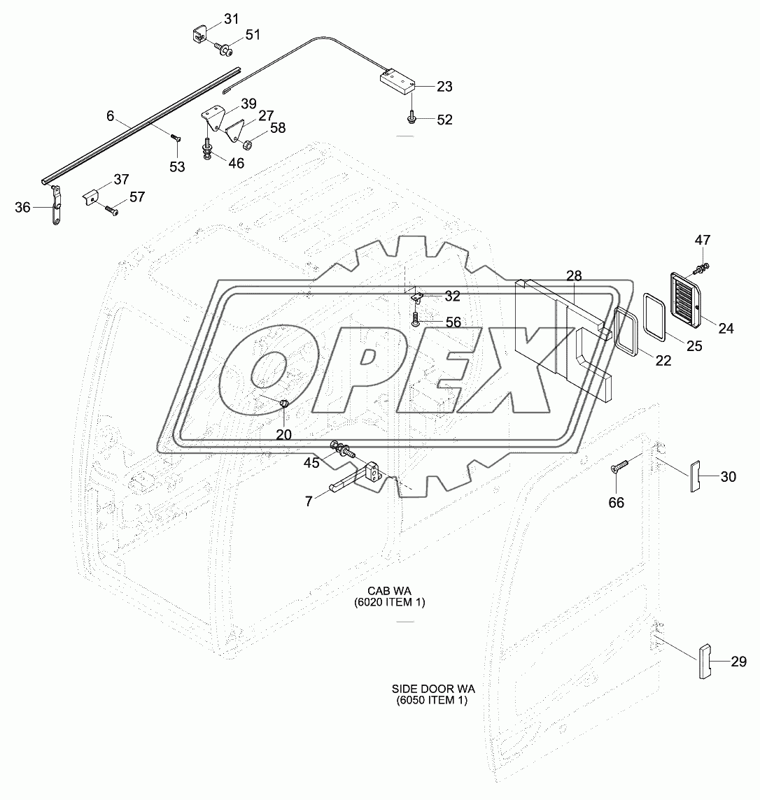 CAB ASSY (2/4)