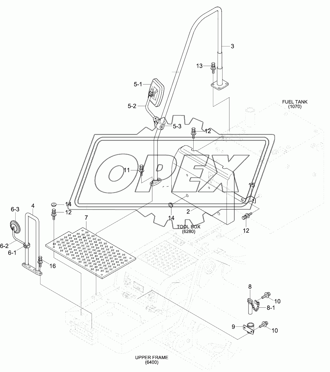 TOOL BOX MOUNTING