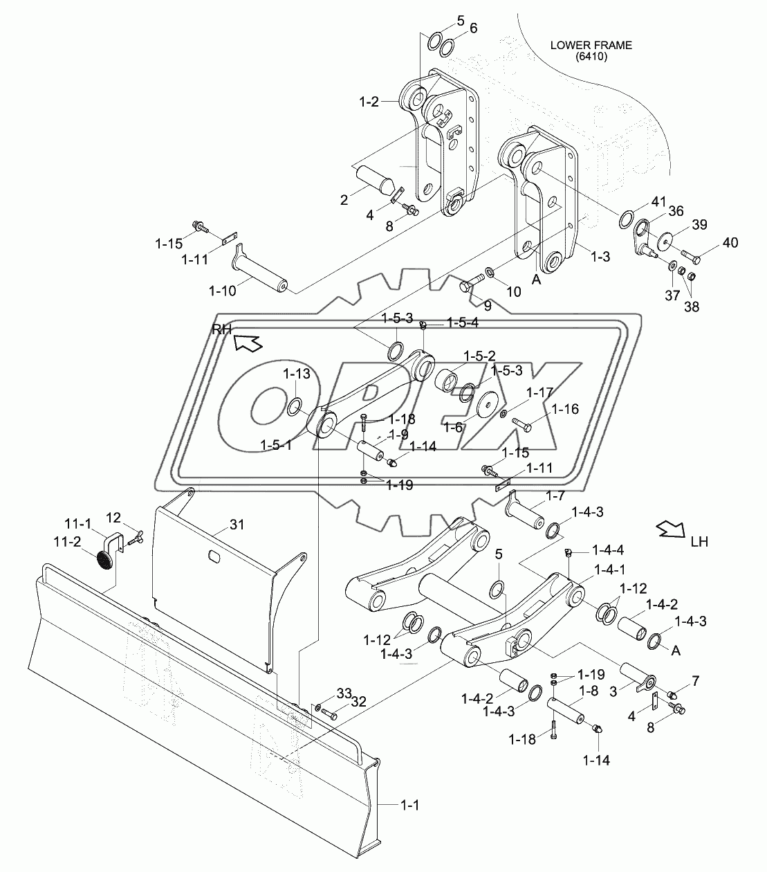 DOZER BLADE-FRONT