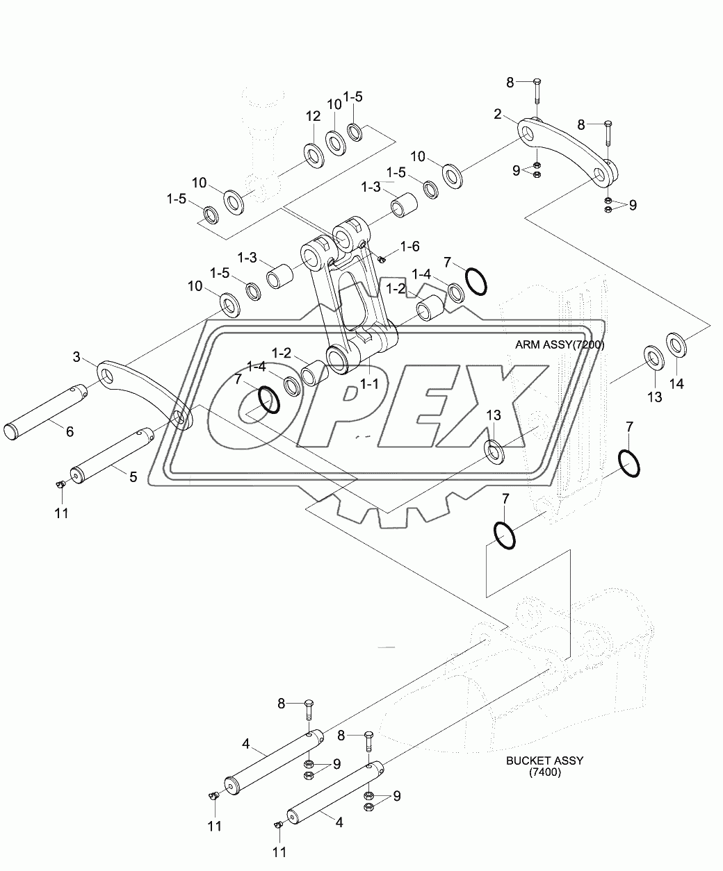 BUCKET CONTROL GROUP