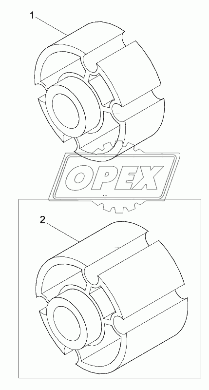 FAN PILOT SPACER