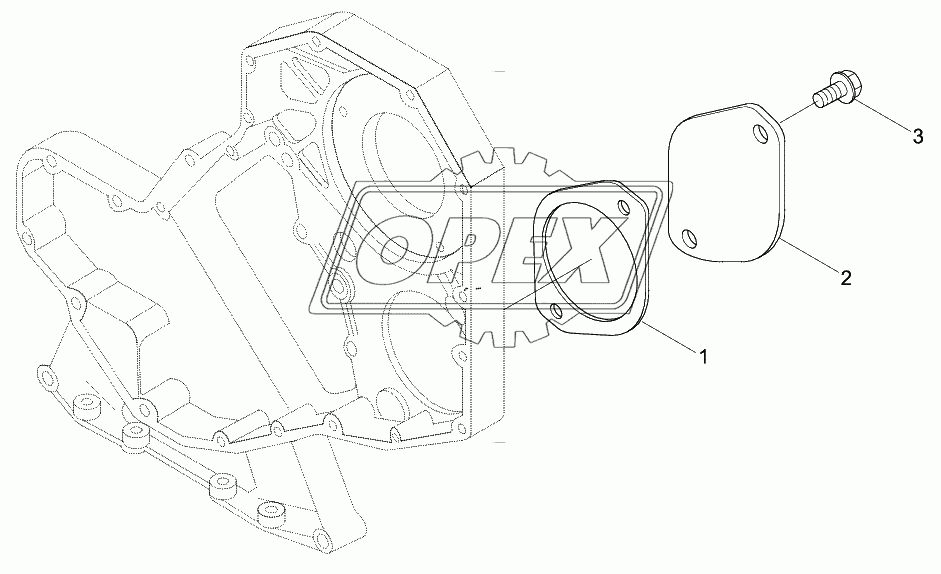 FRONT GEAR TRAIN ACCESSORY