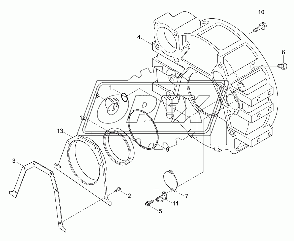 FLYWHEEL HOUSING