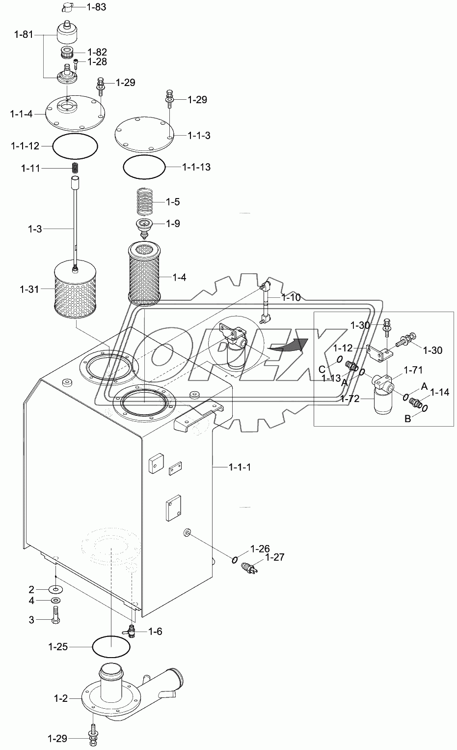 HYDRAULIC TANK