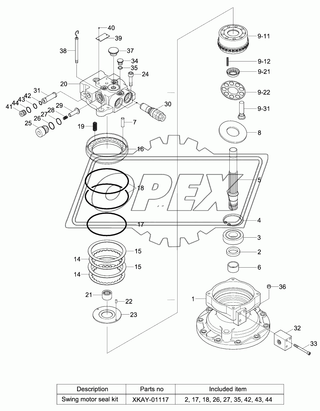 SWING MOTOR