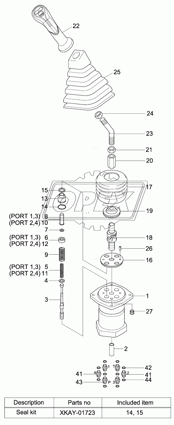 REMOTE CONTROL LEVER