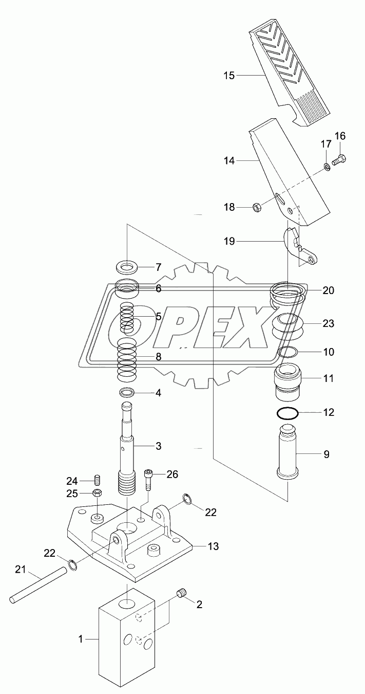 ACCELERATOR PEDAL (STD)