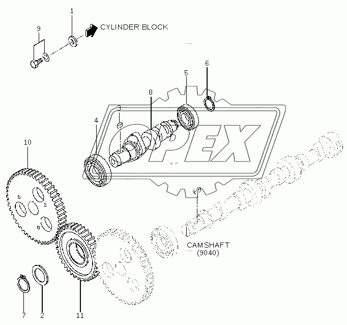 FUEL INJECTION PUMP DRIVE