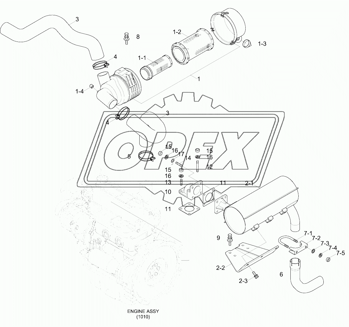 AIR INTAKE & EXHAUST SYSTEM