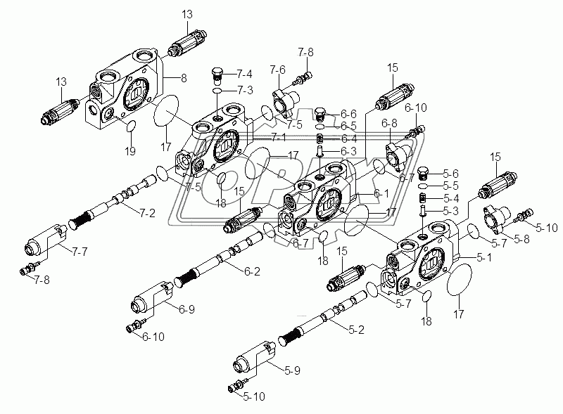 MAIN CONTROL VALVE (2/3)