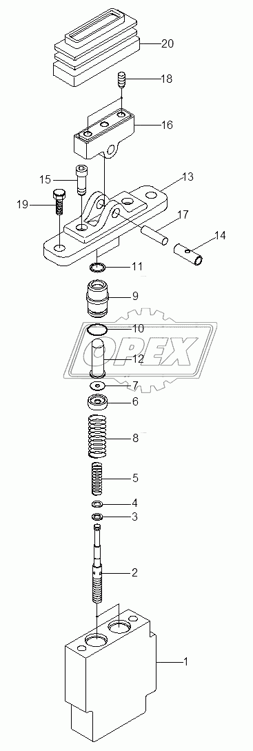 REMOTE CONTROL PEDAL (BOOM SWING)