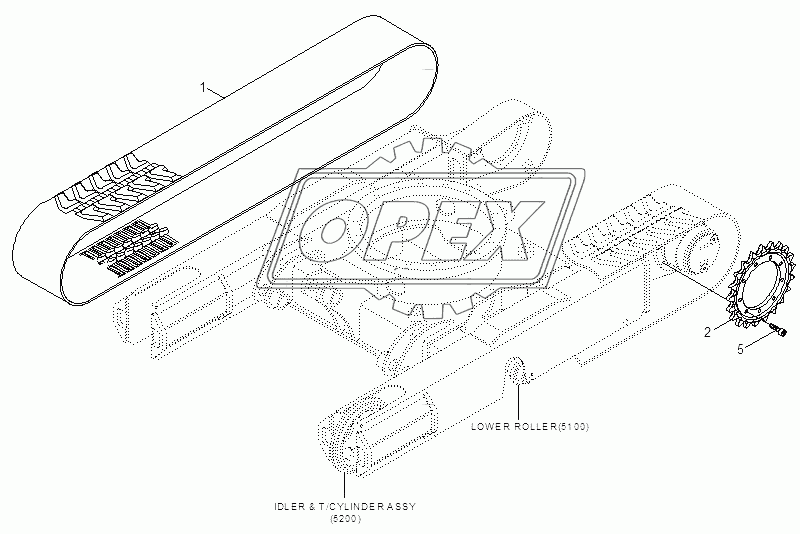 UNDERCARRIAGE MOUNTING