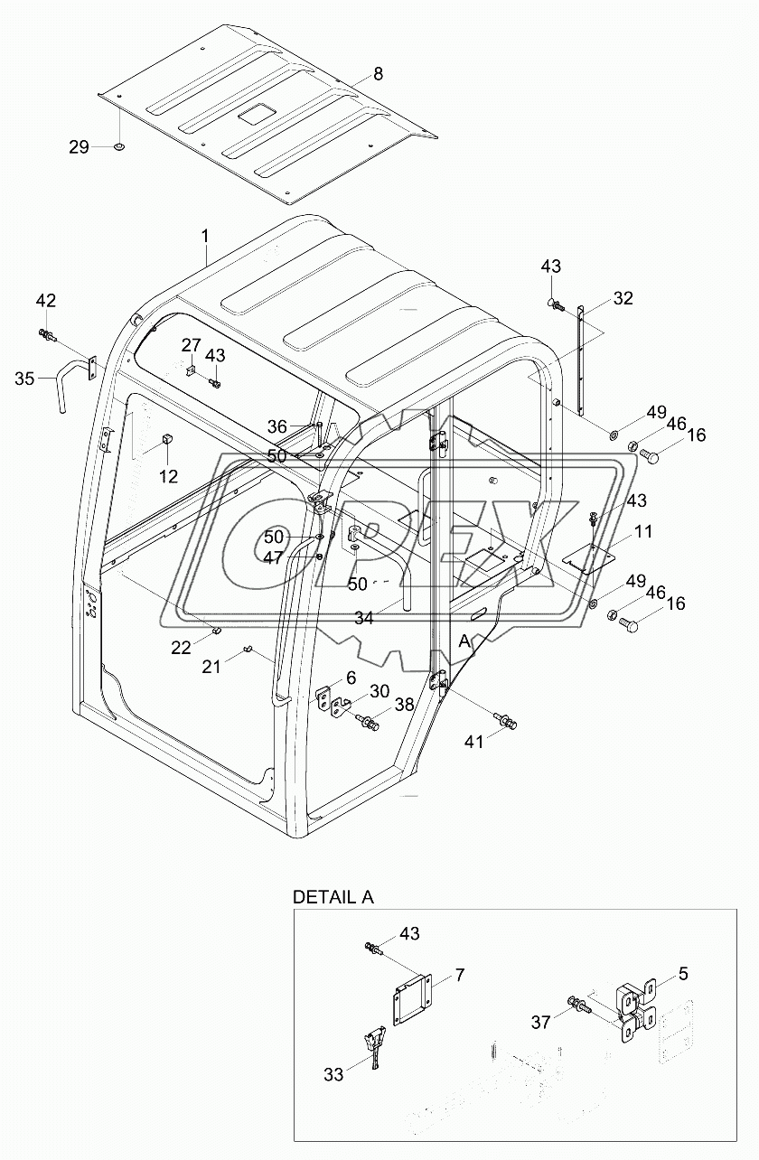 CABIN ASSY (1/5)