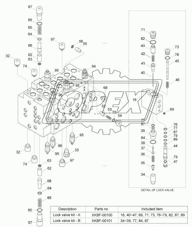 MAIN CONTROL VALVE (4/4)