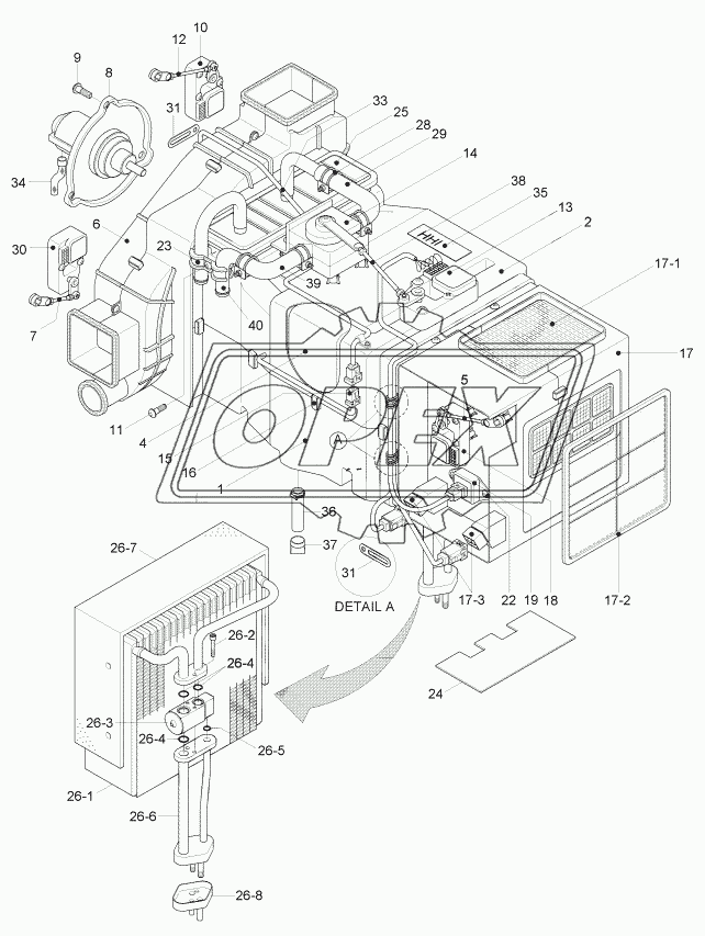 AIRCON & HEATER UNIT (#0499-)