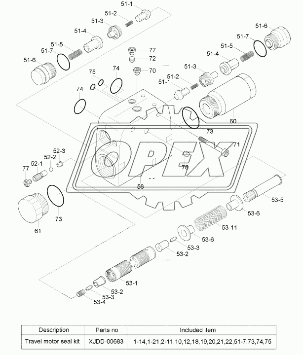 COUNTER BALANCE VALVE (-#0196)