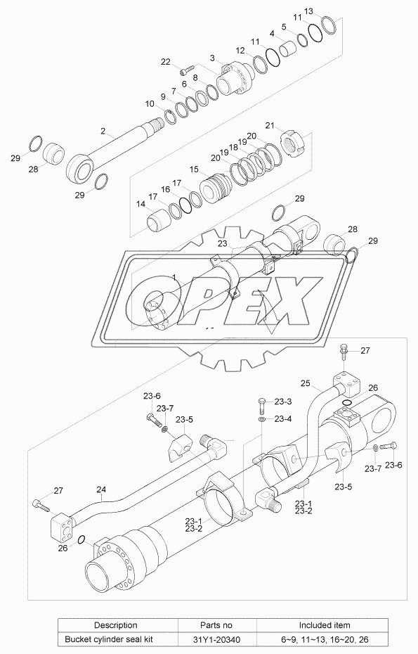 BUCKET CYLINDER