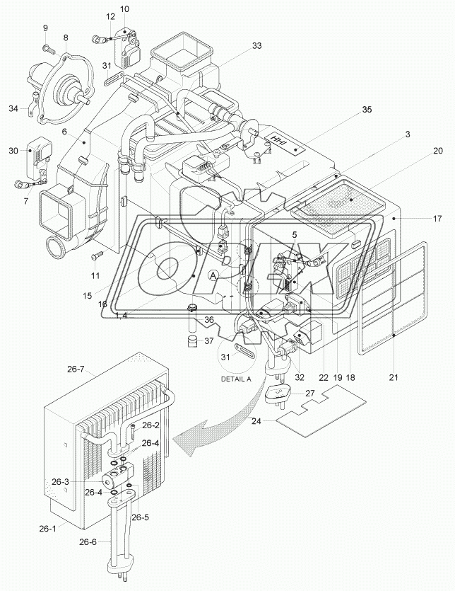 AIR CONDITIONER UNIT (-#0022)