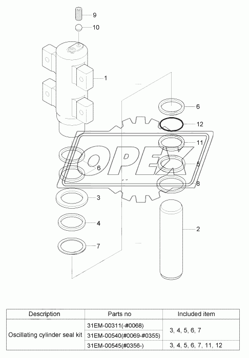 OCCILLATING CYLINDER