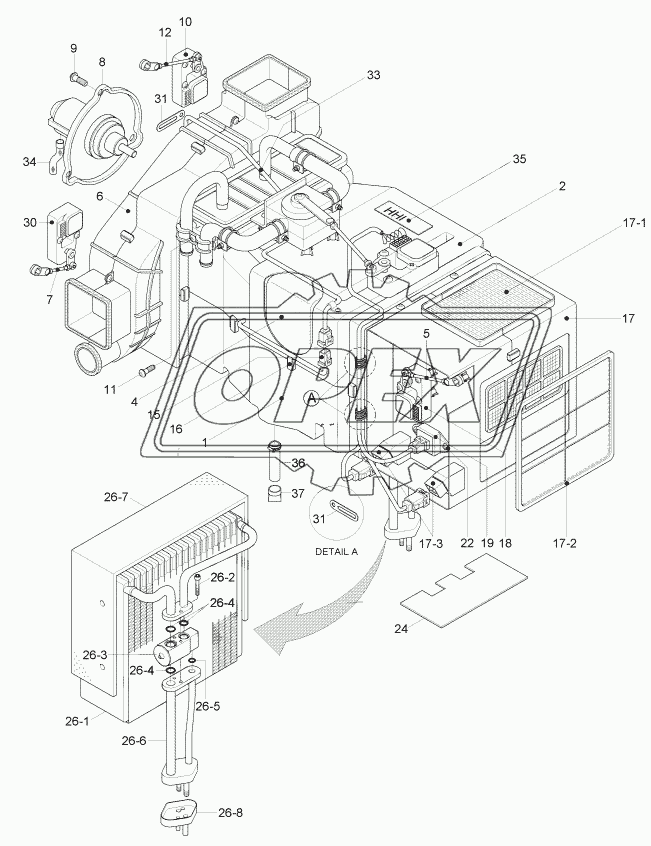 AIR CONDITIONER UNIT (#0023-)