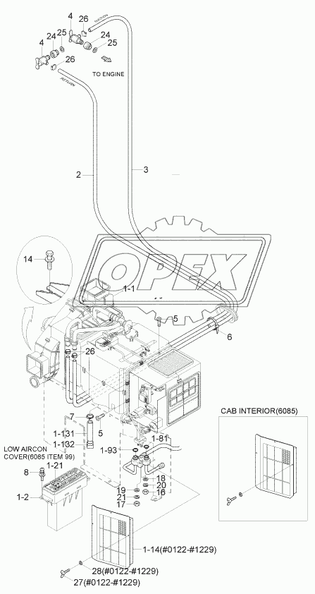 HEATER MOUNTING