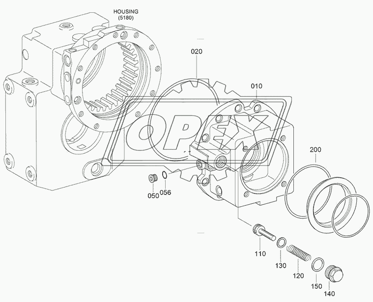 TRANSMISSION INPUT HOUSING (-#0978)