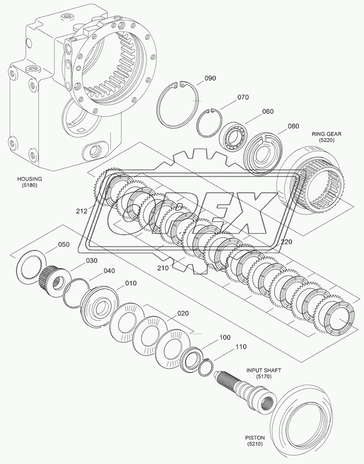 TRANSMISSION COUPLING (-#0978)