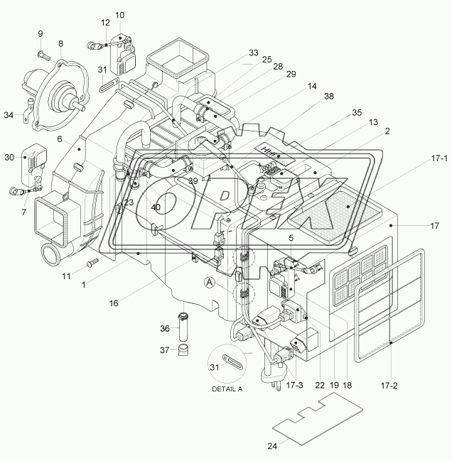 HEATER UNIT (#0499-)