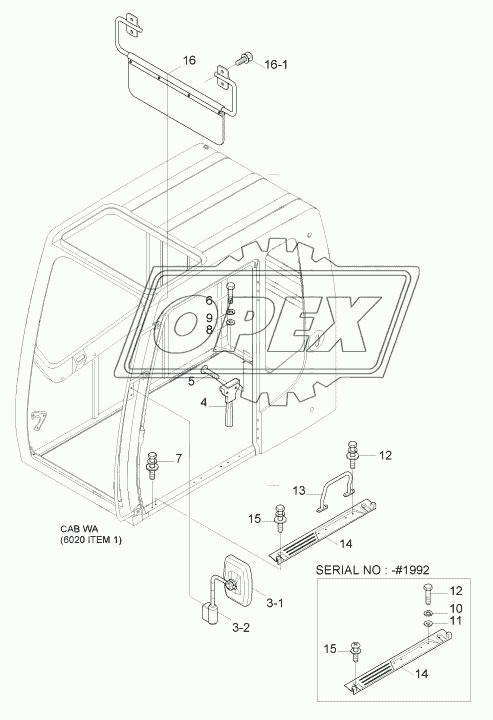 CAB MOUNTING