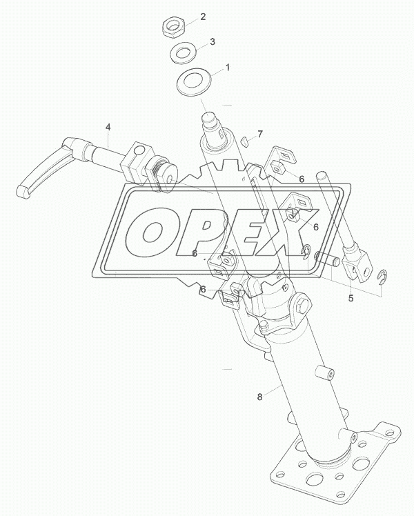 STEERING COLUMN (#0679-)