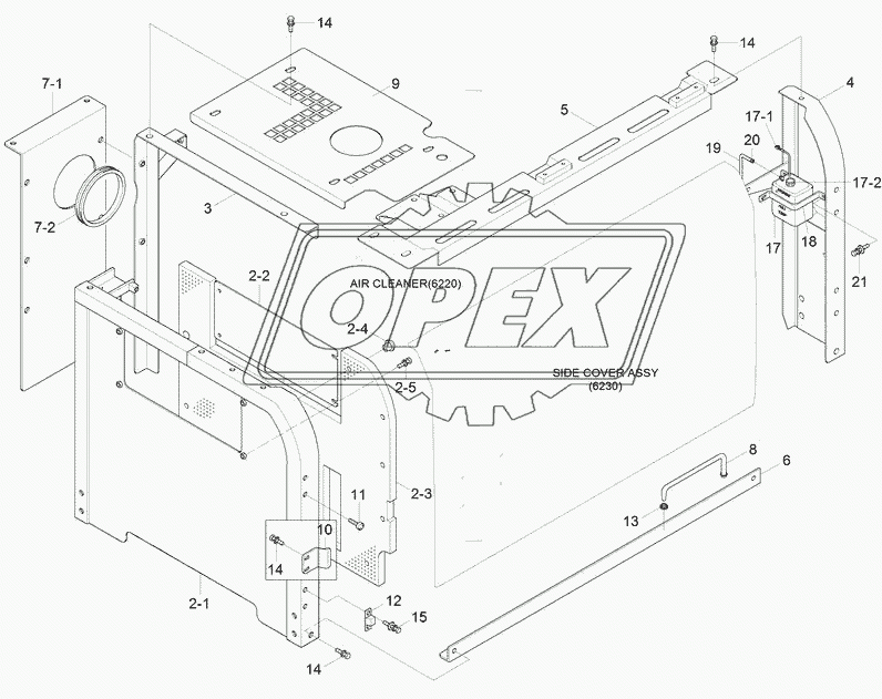 SIDE COWL ASSY (LH)