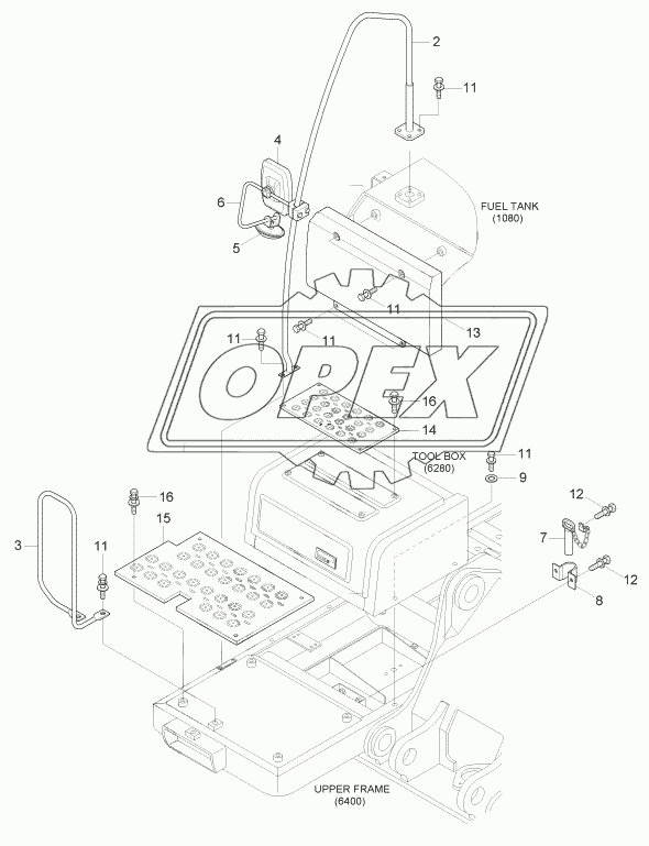 TOOL BOX MOUNTING