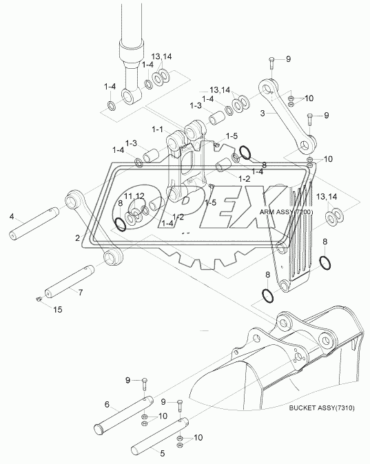 BUCKET CONTROL GROUP