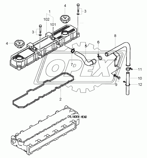 ROCKER COVER & BREATHER