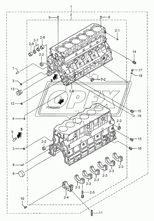 CRANKCASE ASSY